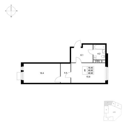 Планировка квартиры