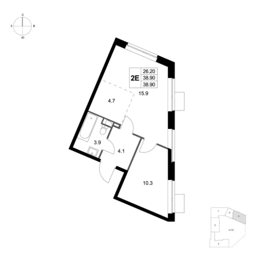 Планировка квартиры