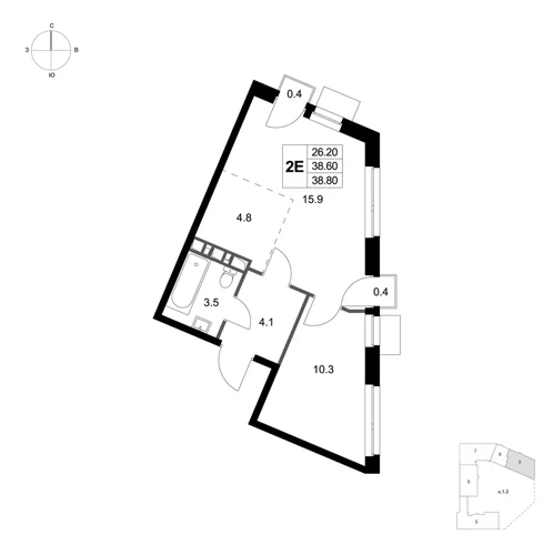 Планировка квартиры