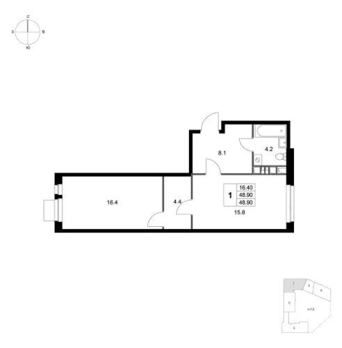 Планировка квартиры