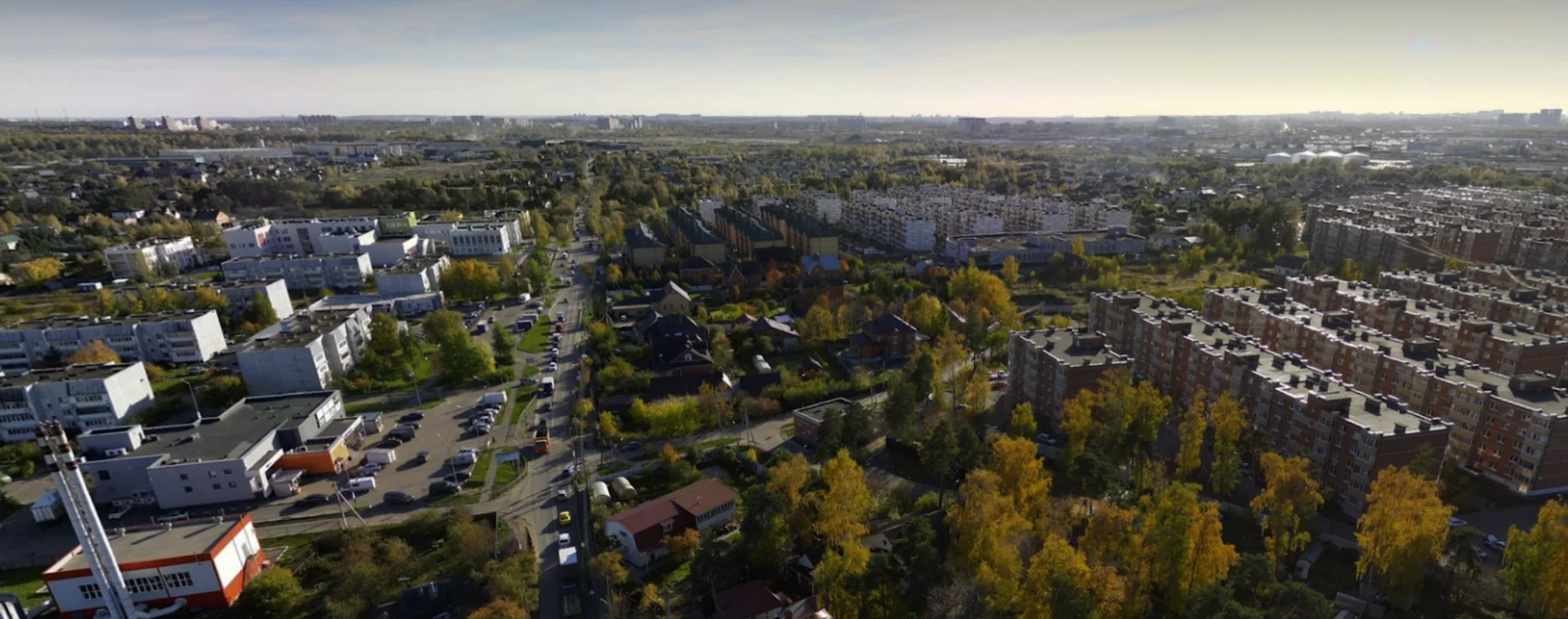 Удаленность от промышленных зон и Москвы
